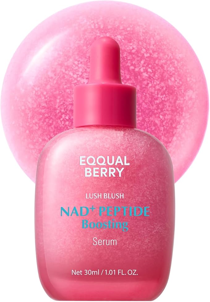 EQQUALBERRY - Lush Blush NAD+ Peptide Boosting Serum (30 ml)