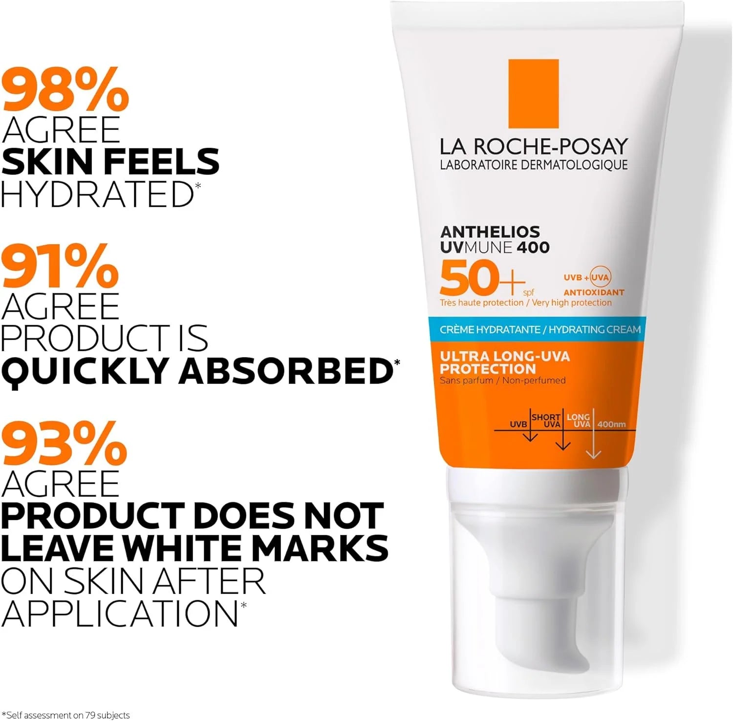 LA ROCHE-POSAY Anthelios UVMune 400 Hydrating Sunscreen SPF50+ 50mL