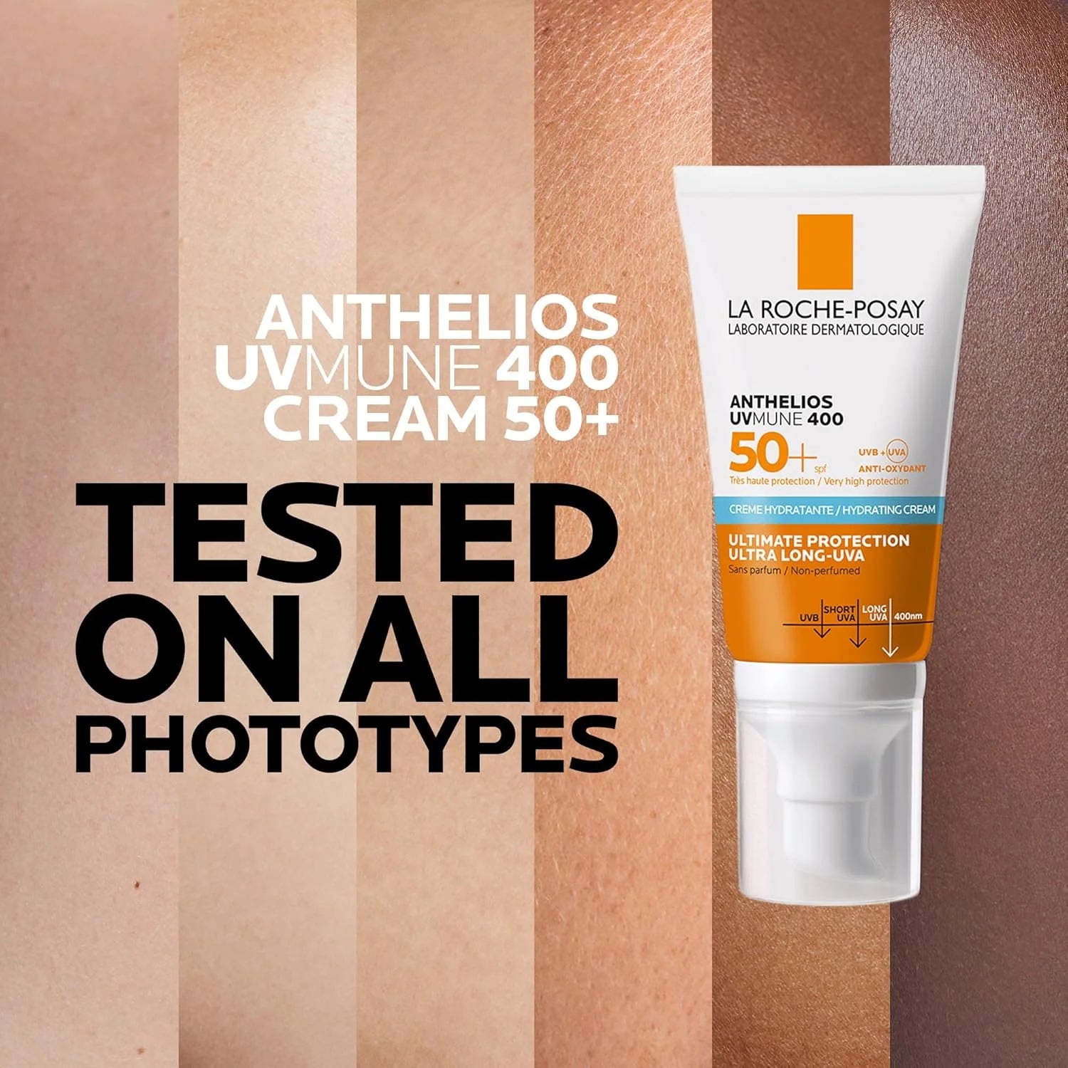 LA ROCHE-POSAY Anthelios UVMune 400 Hydrating Sunscreen SPF50+ 50mL