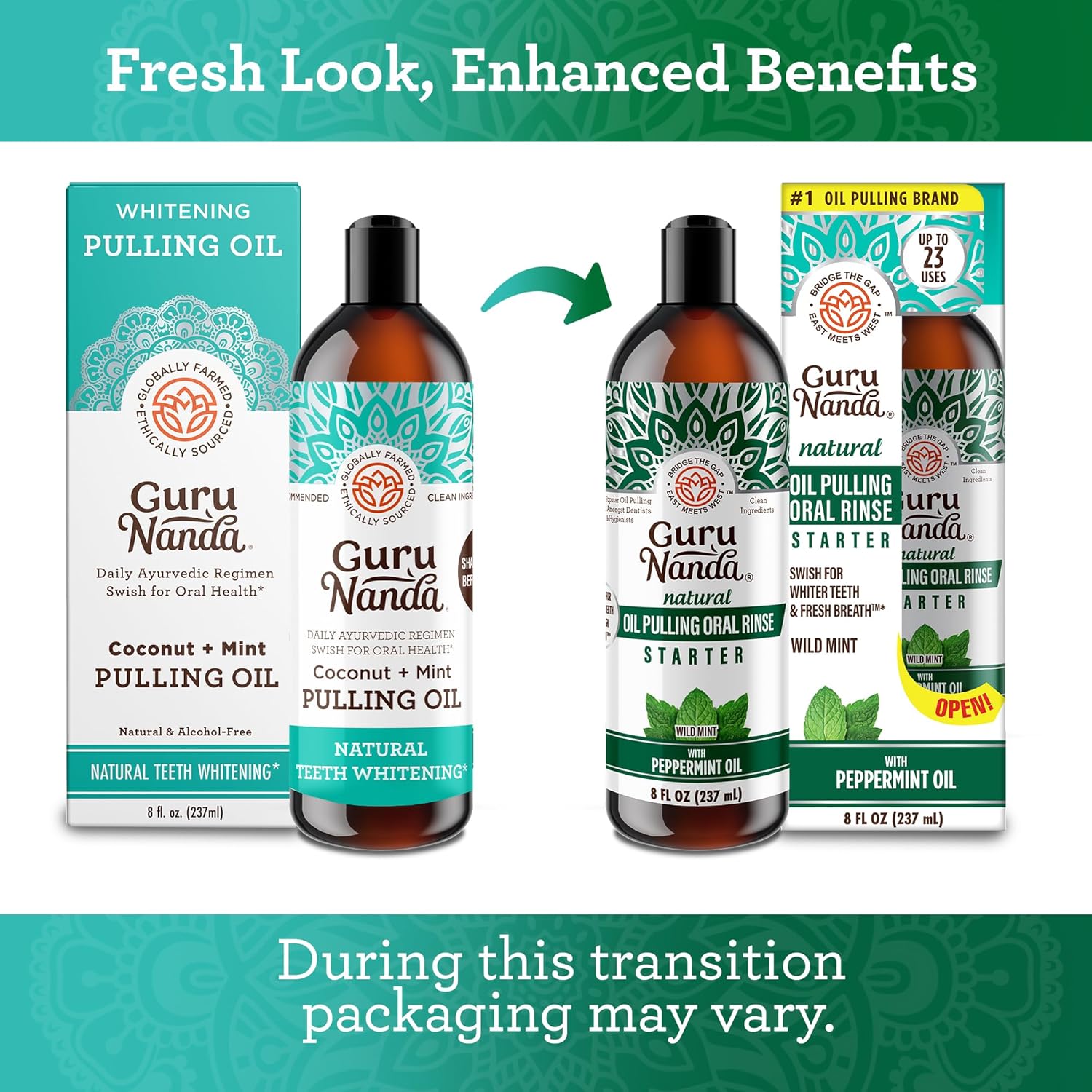 GuruNanda Oil Pulling (8 Fl.Oz)