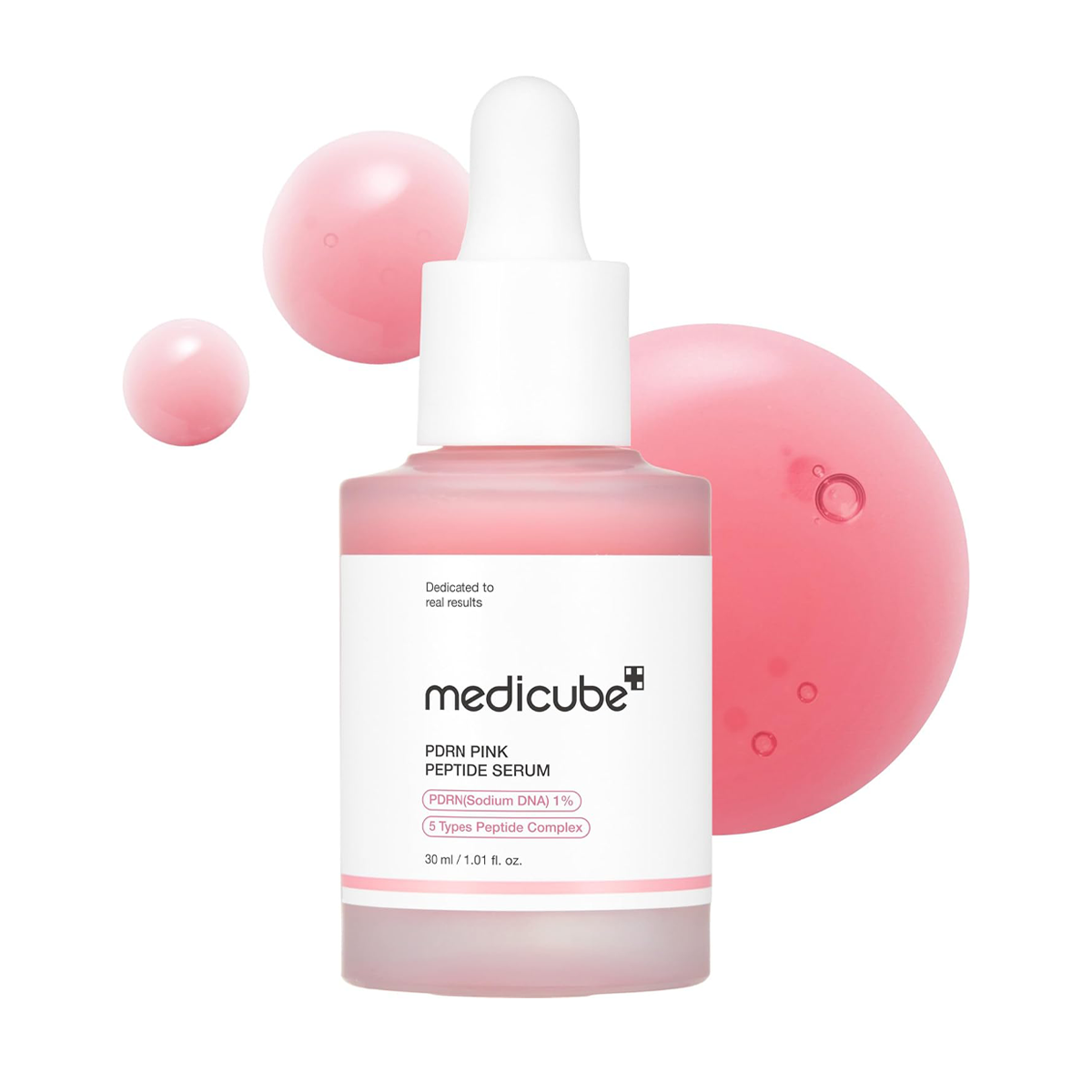 Medicube Salmon DNA PDRN Pink Peptide Serum, 1.01 fl.oz.