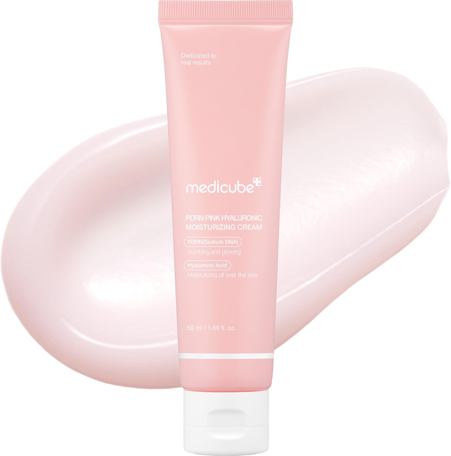 Medicube Salmon DNA PDRN Pink Hyaluronic Moisturizing Cream 50ml/ 1.69 fl.oz.
