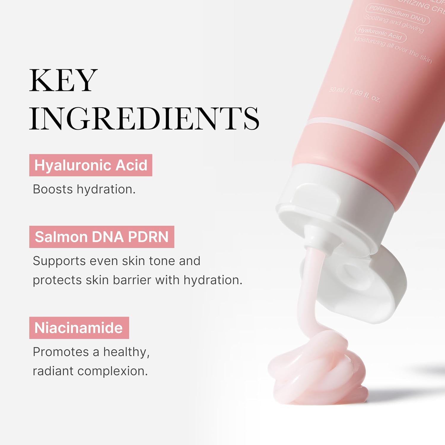 Medicube Salmon DNA PDRN Pink Hyaluronic Moisturizing Cream 50ml/ 1.69 fl.oz.