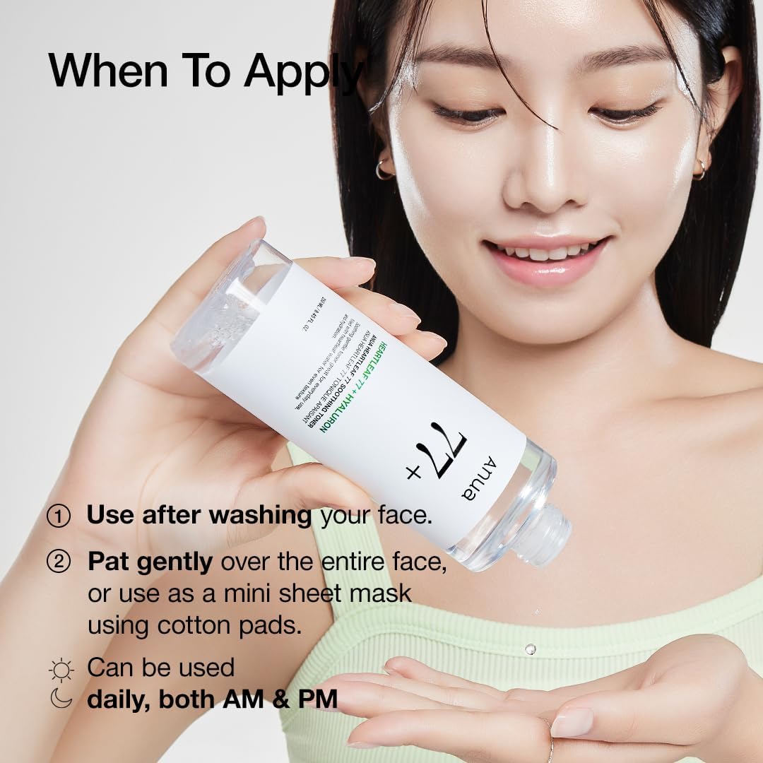 Anua Heartleaf 77% Soothing Toner I pH 5.5 Trouble Care, 250ml / 8.45 fl.oz.