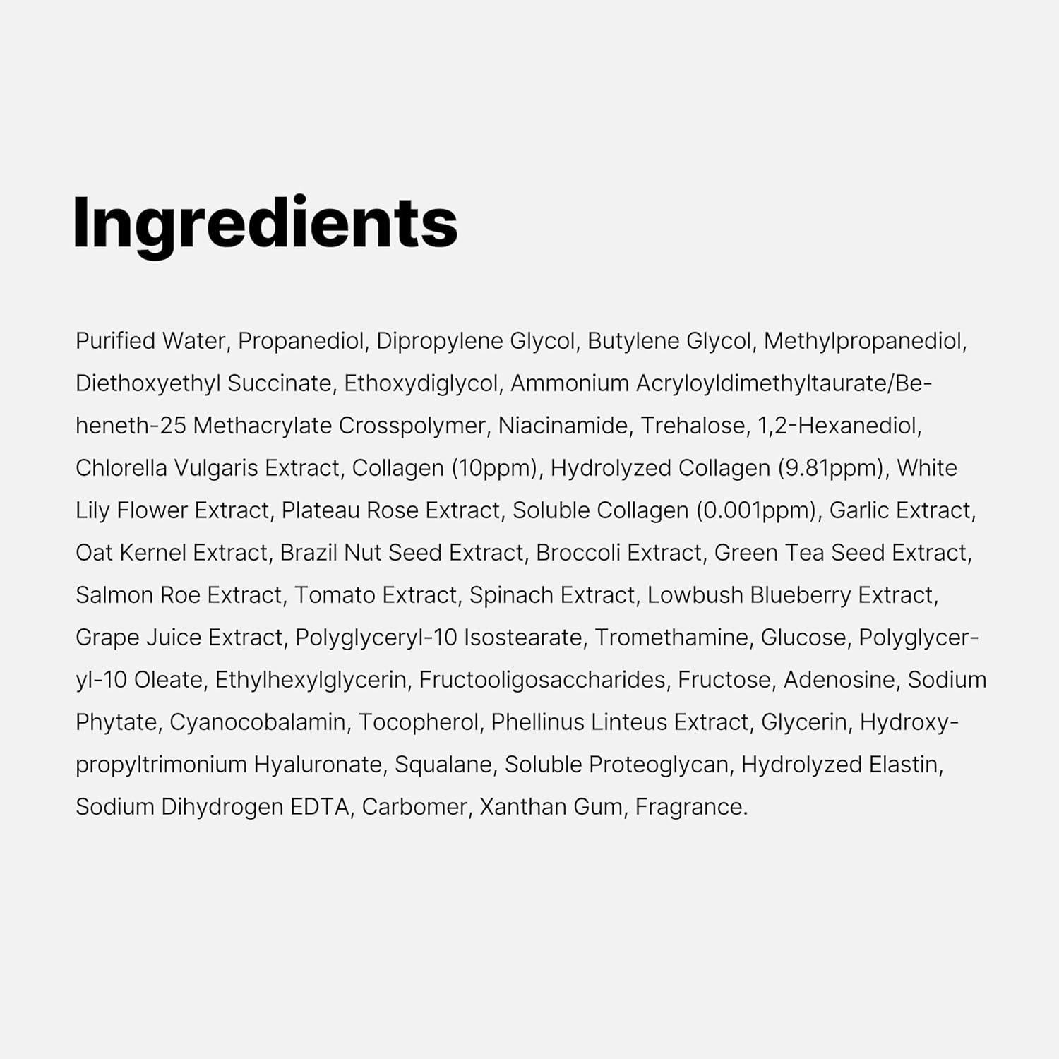 Medicube Collagen Jelly Cream- Niacinamide &amp; Freeze-Dried Hydrolyzed Collagen 3.71 fl.oz.