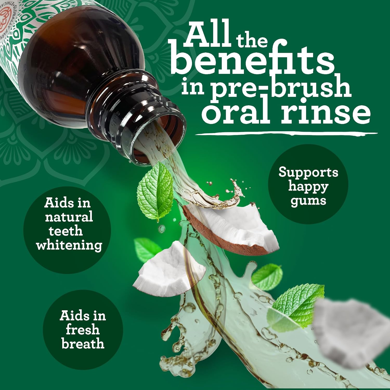 GuruNanda Oil Pulling (8 Fl.Oz)