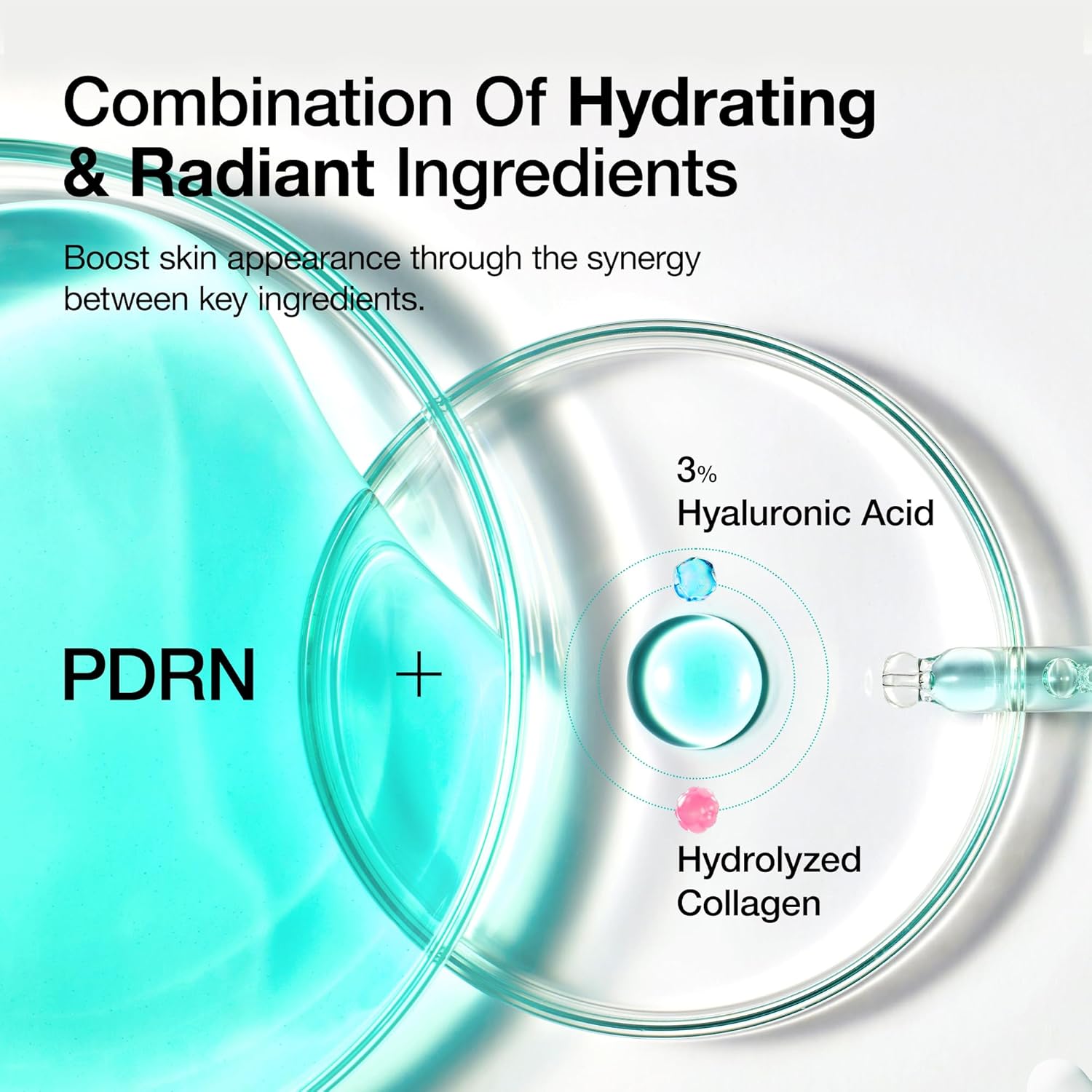 Anua PDRN Hyaluronic Acid Capsule 100+ Serum, Korean Skincare, 30ml / 1.01 fl. oz