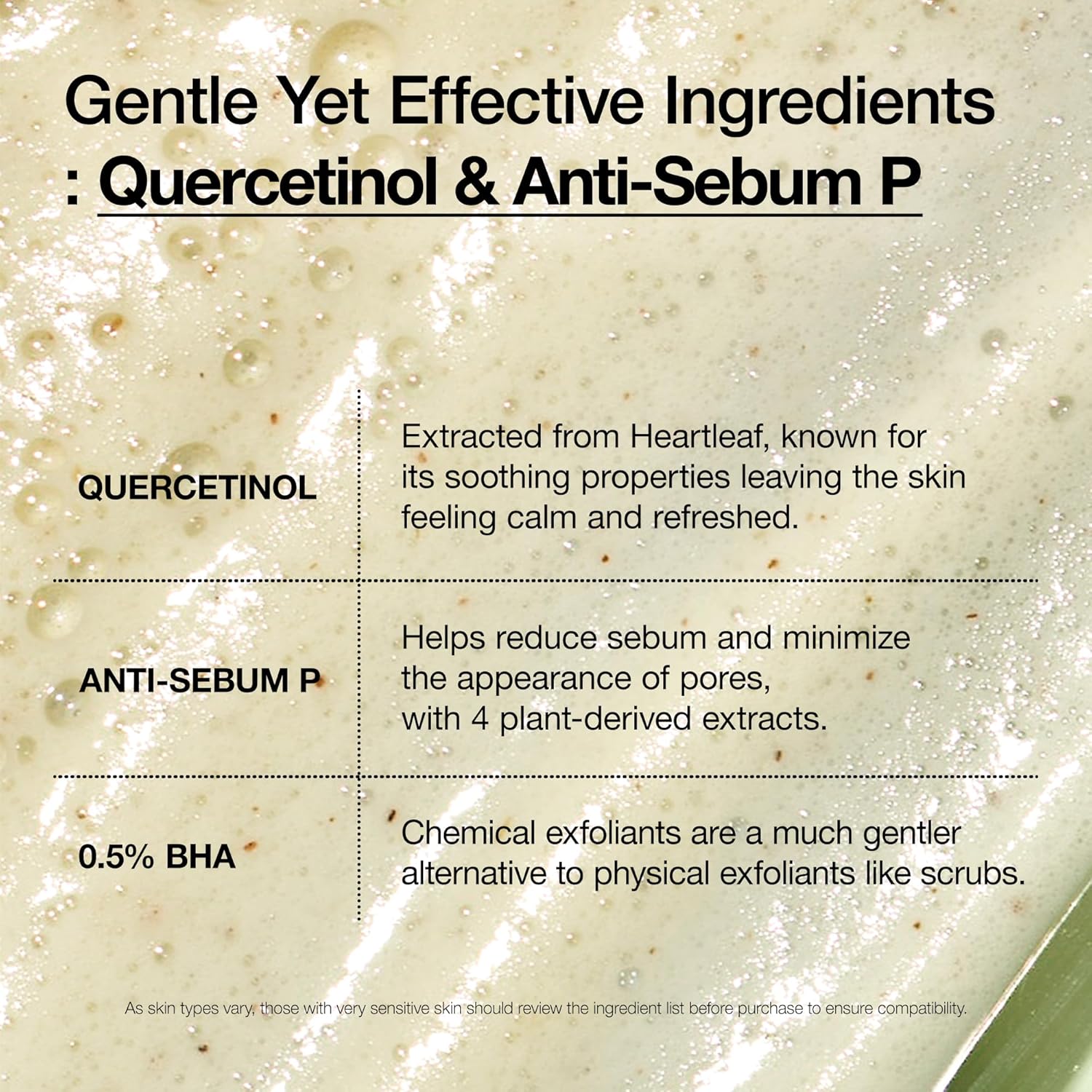 ANUA Heartleaf Quercetinol Pore Deep Cleansing Foam, 150ml/5.07 fl.oz.