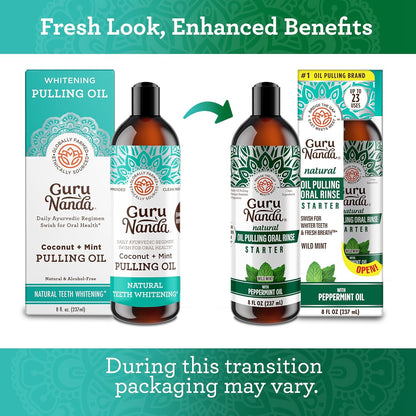 GuruNanda Oil Pulling (8 Fl.Oz)
