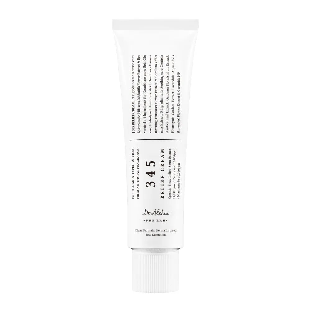 Dr. Althea 345 Relief Cream &amp; Anua Azelaic Acid 10+ Hyaluron Serum Set