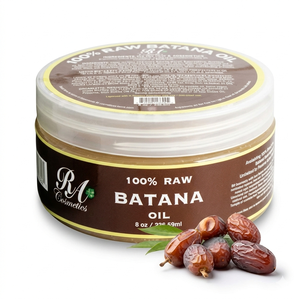 RA COSMETICS 100% Natural Batana Hair Oil 8 oz