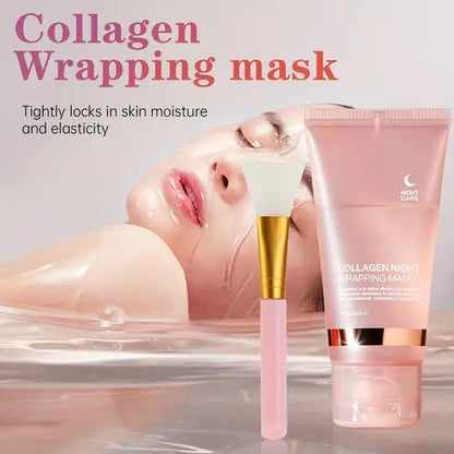Collagen Night Wrapping Peel Off Facial Mask - Elasticity &amp; Hydration Care 75ML