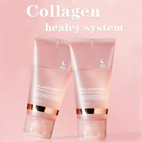 Collagen Night Wrapping Peel Off Facial Mask Pack of 2