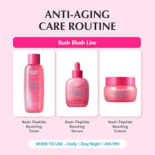 NAD+ Peptide Boosting Trio - Cream - Serum -Tomern