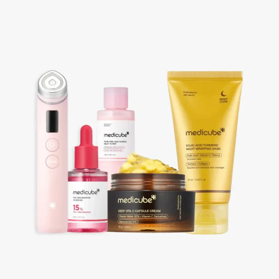 Medicube Age-R Booster Pro Pink &amp; Gold Ultimate Set