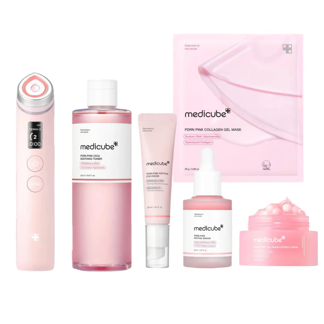 medicube PDRN Booster Pro Pink Toning Collagen Set